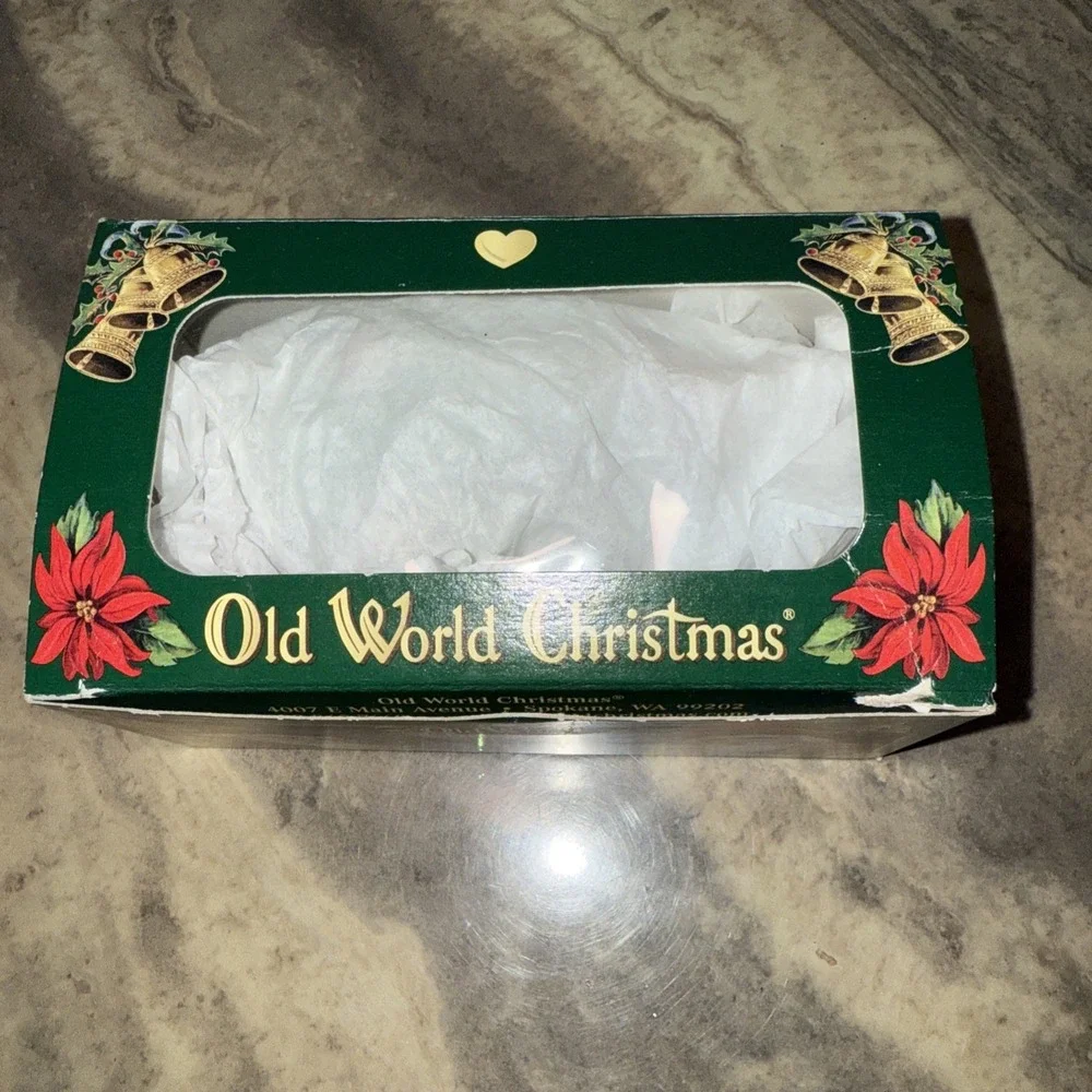 Old World Christmas‎ Toy Tree Ornament Nutcracker Train Rocking Horse OWC Box